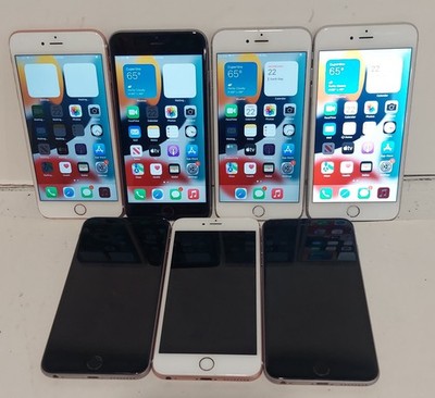 APPLE IPHONE 6S PLUS 32GB UNLOCKED GOOD CONDITION 7 PCS SOLD AS A LOT