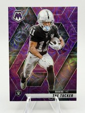 2025 Panini Mosaic - Tre Tucker #218 Purple Scope Prizm