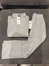 NWT Alo Set Size Small 1/4 Zip Sweatshirt And Open Leg Sweatpants AUTHENTIC