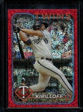 2024 Topps Chrome #206 Alex Kirilloff Magenta Speckle Refractors #/350
