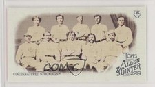 2019 Topps Allen & Ginter Mini Logo Back Cincinnati Red Stockings #296 ff8