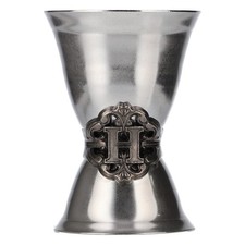 Hendricks Gin Jigger Messbecher Portionierer Barzubeh&ouml;r Silber verziert