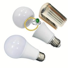 White Light Bulb Safe Box Secret Lights Bulbs, Storage Realistic Bulb...