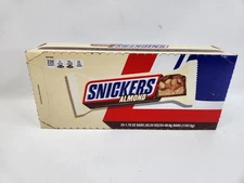 24 - Snickers Almond Milk Chocolate Candy Bars Bulk Pack 1.76 oz Bars Box Bundle