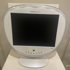 Hannspree F001-15E1-000 Pearl 15" LCD TV In Box. Tested Working. See Description
