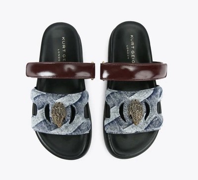 KURT GEIGER LONDON EAGLE CUT OUT SANDAL EU 40