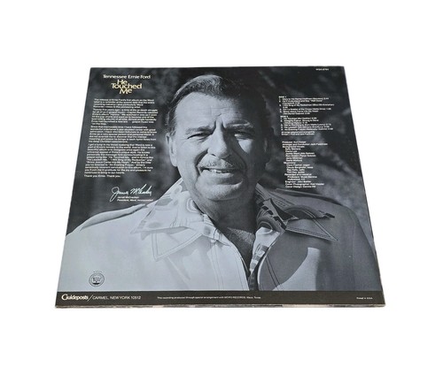 TENNESSEE ERNIE FORD (He Touched Me) 1978 Vinyl LP Record, Guideposts WSA-8764 - Picture 5 of 5
