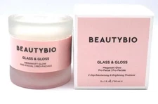 BEAUTYBIO Glass & Gloss Megawatt Glow Pro-Facial 2 Step Retexturizing & Brighten