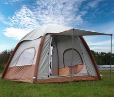 Umbalir Upgrade Inflatable Camping Tent with Pump, Easy Setup 4 Season Glampi...