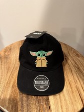 Disney Star Wars Mandalorian Baby Yoda Grogu Hat Baseball Cap Adjustable OSFM