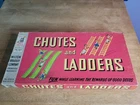 Vintage Chutes And Ladders Milton Bradley All Original Board Game 1956 4120-A