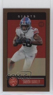 2023 Panini Legacy Premium Edition Mini Bronze 50/75 Saquon Barkley #74 o7m