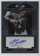 2022 Panini Prizm Signatures Chad Pinder #S-CP Auto 0vh1
