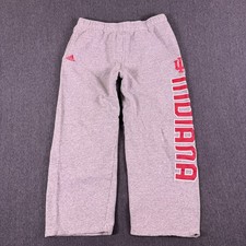 Adidas Boys Heather Gray Logo Indiana Pacers NBA Sweatpants Size XL 18/20 