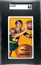 1970-71 Topps Pat Riley #13 Rookie Card SGC 6. rookie card picture