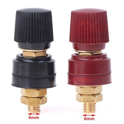 Secure Connection M6 Thread Brass Binding Post for Charging Generators
