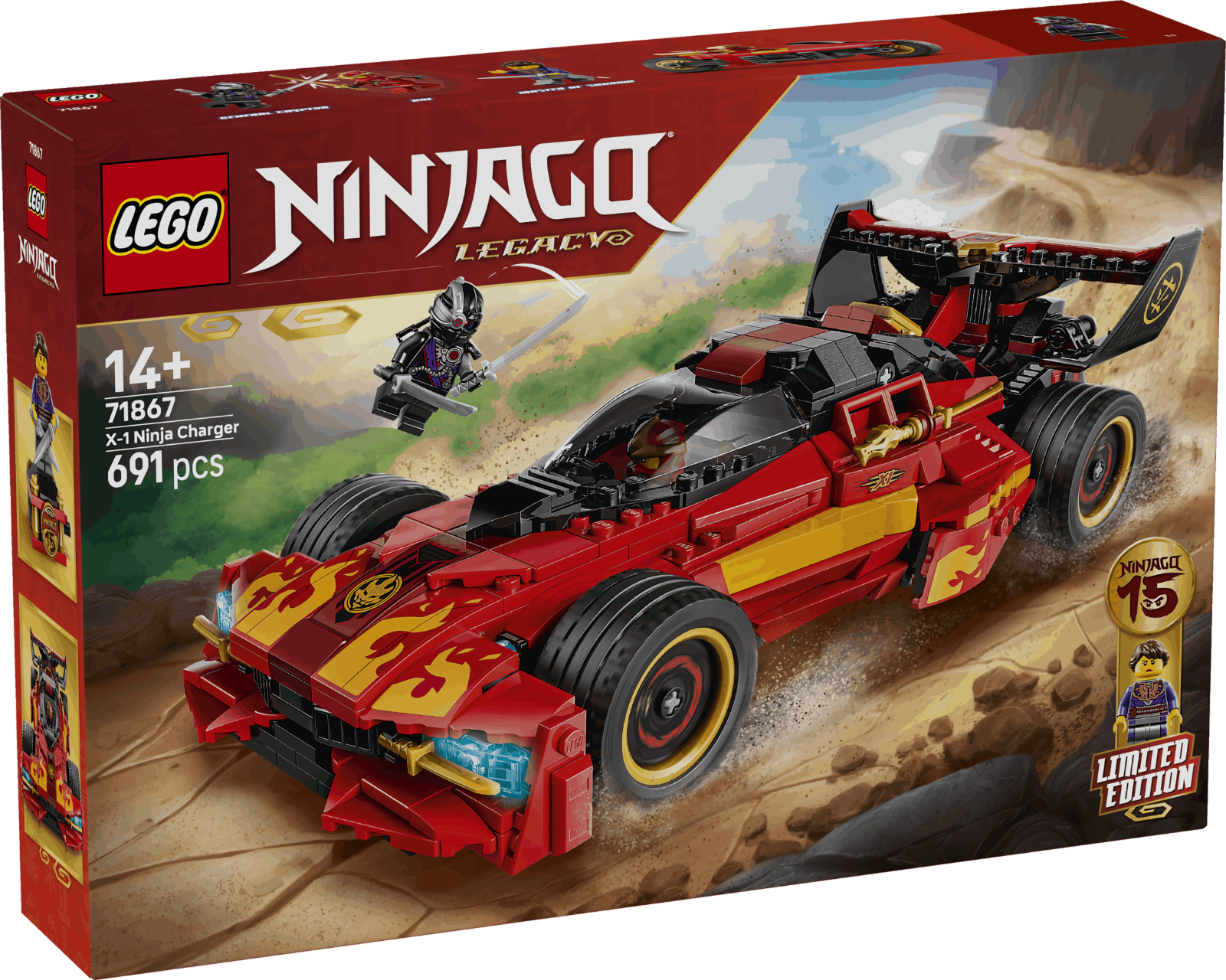 Lego Ninjago 71867 X-1 Ninja Charger 15Th Anniversary - Image 4