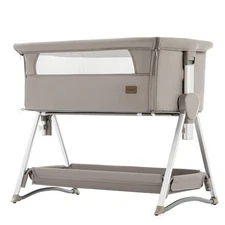 Bassinet, Bedside Sleeper for Baby, Rocking Cribs Newborn Infant Sleeping Bed...