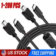 USB-C to Mini USB Cable Type C to USB 5 Pin OTG Fast Charger Data Sync Cord LOT