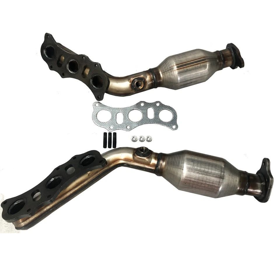 2x Front Catalytic Converter For 2005-2011 Toyota Tacoma 4.0L - Изображение 4 из 4