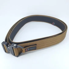 Lead Devil 1.75" Tactical Belt with Inner Belt & D Ring (No MOLLE) Large Coyote