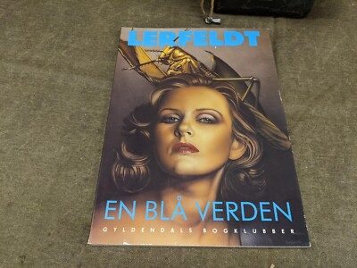 Lerfeldt, En Bla Verden soft back graphic novel or art Danish 1991