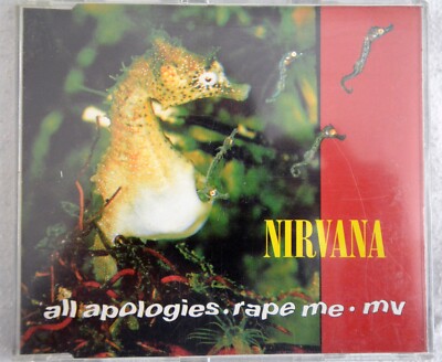 Nirvana ''All Apologies   Rape Me   MV''-Rare UK CD Single 1993-GFSTD 66