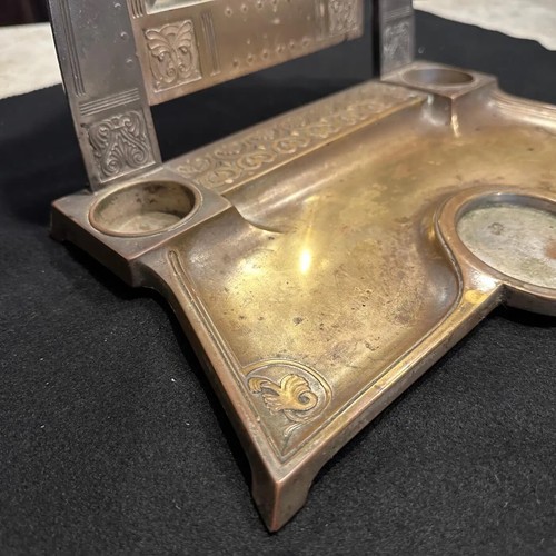 An Art Nouveau Silver Plated Table Vanity Mirror by W.M.F. - Picture 12 of 12
