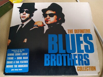 THE DEFINITIVE BLUES BROTHERS COLLECTION 2CD SET WITH OUTER CARD CASE