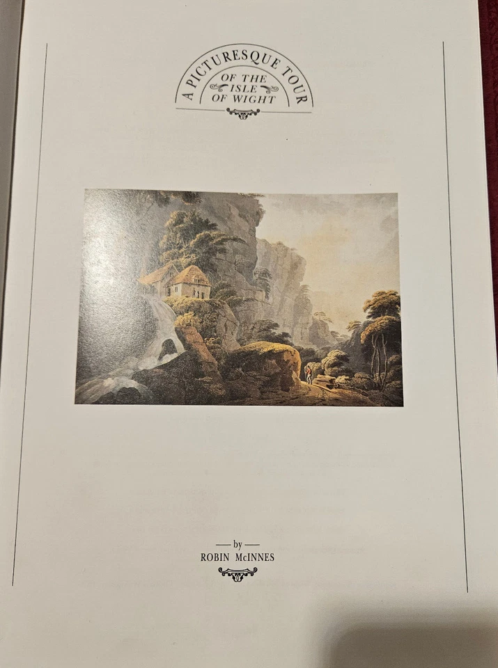 A Picturesque Tour of the Isle of Wight Robin McInnes Cross Publishing 1993 H/B - Image 2 of 4