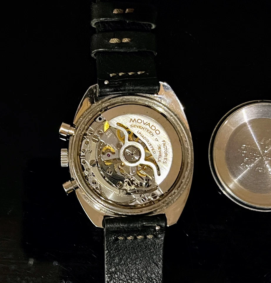 Movado Datron HS 360 Zenith El Primero 3019 PHC vintage chronograph - Image 4 of 4