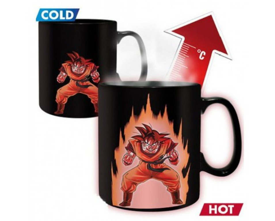 Tazza termosensibile Dragon Ball Z Goku Heat Change Mug ABYstyle CB