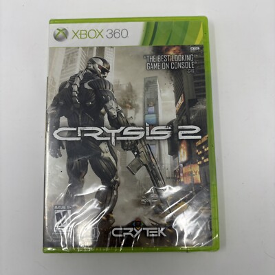 Crysis 2 Microsoft Xbox 360 Video Game - Factory Sealed New In Box Crytek