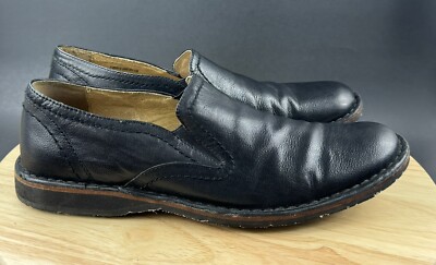 John Varvatos Mens USA Black Leather Slip-On Shoes Size 11 M  display picture 2