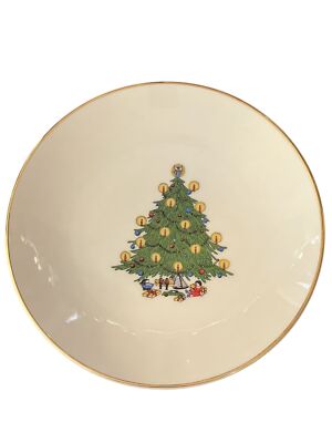 B.C. Clark 93rd Year 1985 Limited Edition Christmas Tree Plate 8.5''