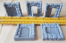 HeroQuest Doors with Working Hinges Good for RPG, Wargaming, Board Games etc