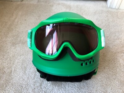 K2 RIVAL Ski or Snowboarding Helmet with Matching SCOTT Junior Jr. Goggles SET!