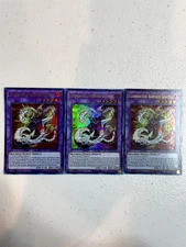 yugioh chimeratech rampage dragon ultra rare 3x gfp2-en124 playset GFP2