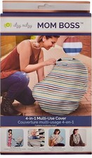 Itzy Ritzy Mom Boss 4in1 Nursing, Car Seat, Shopping Cart Cover Dust Rainbow New
