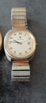 Lot De 5 Montres Lip Vedette Chapellier - Anciennes, Occasion, Pour Collection Ou Réparation