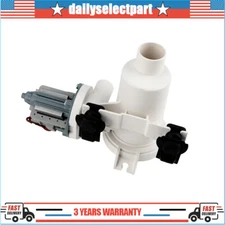 W10391443 Washer Pump Washer Drain Pump For  WFW70HEBW0, WFW80HEBC1 WFW80HEBW0