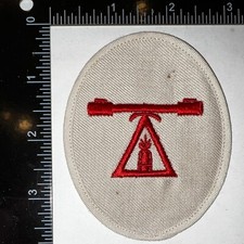 ORIGINAL WW2 German Navy Petty Officer Range Taker Cloth Badge Patch