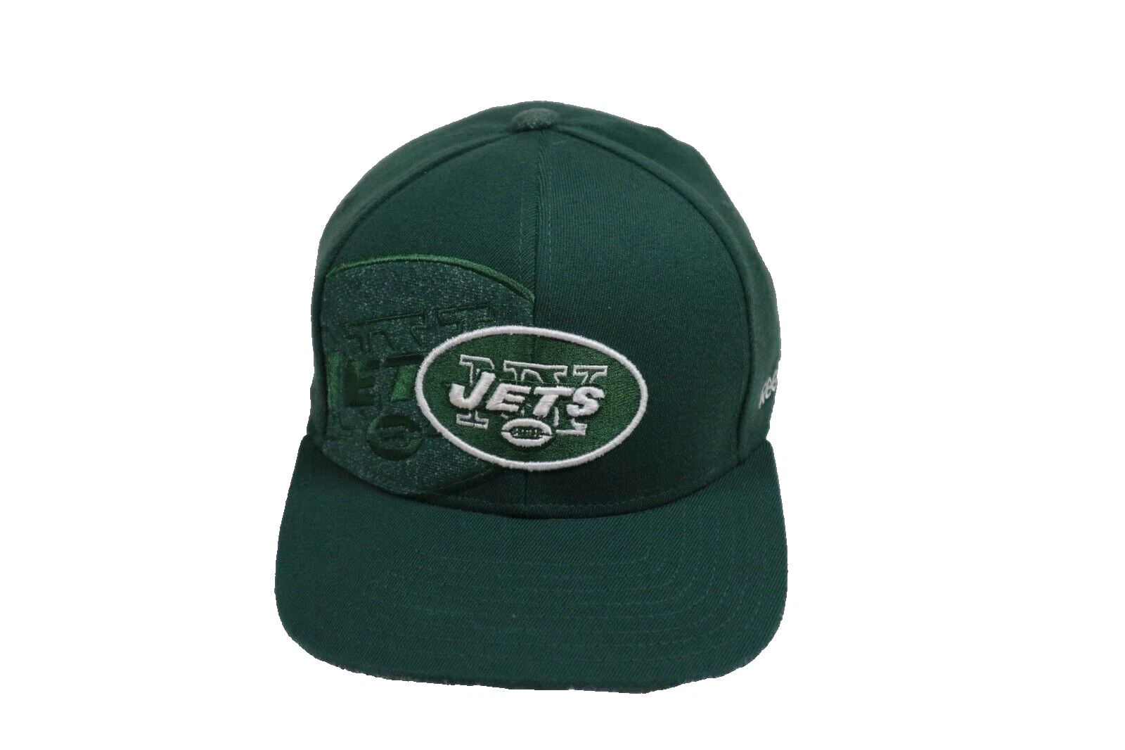 New York Jets Reebok Cap NFL Dual Threat Flex Fit Flat Bill Football