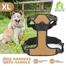 No Pull Reflective Adjustable Dog Harness Control Handle Perfect for Large Dogs