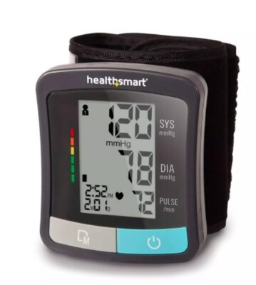 #ad HealthSmart Universal Wrist Digital Blood Pressure Monitor $14.30