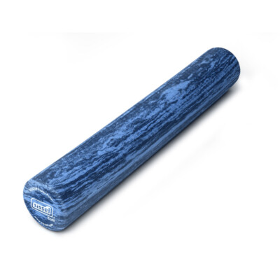 Sissel Pilates Roller Pro Soft 90 cm Pilatesrolle Massagerolle blau marmoriert