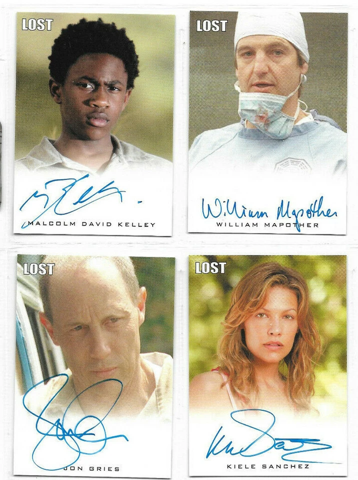 LOST Seasons 1 thru 5 - Autograph & Relic Card Selection NM Rittenhouse 2010 - Image 3 of 4