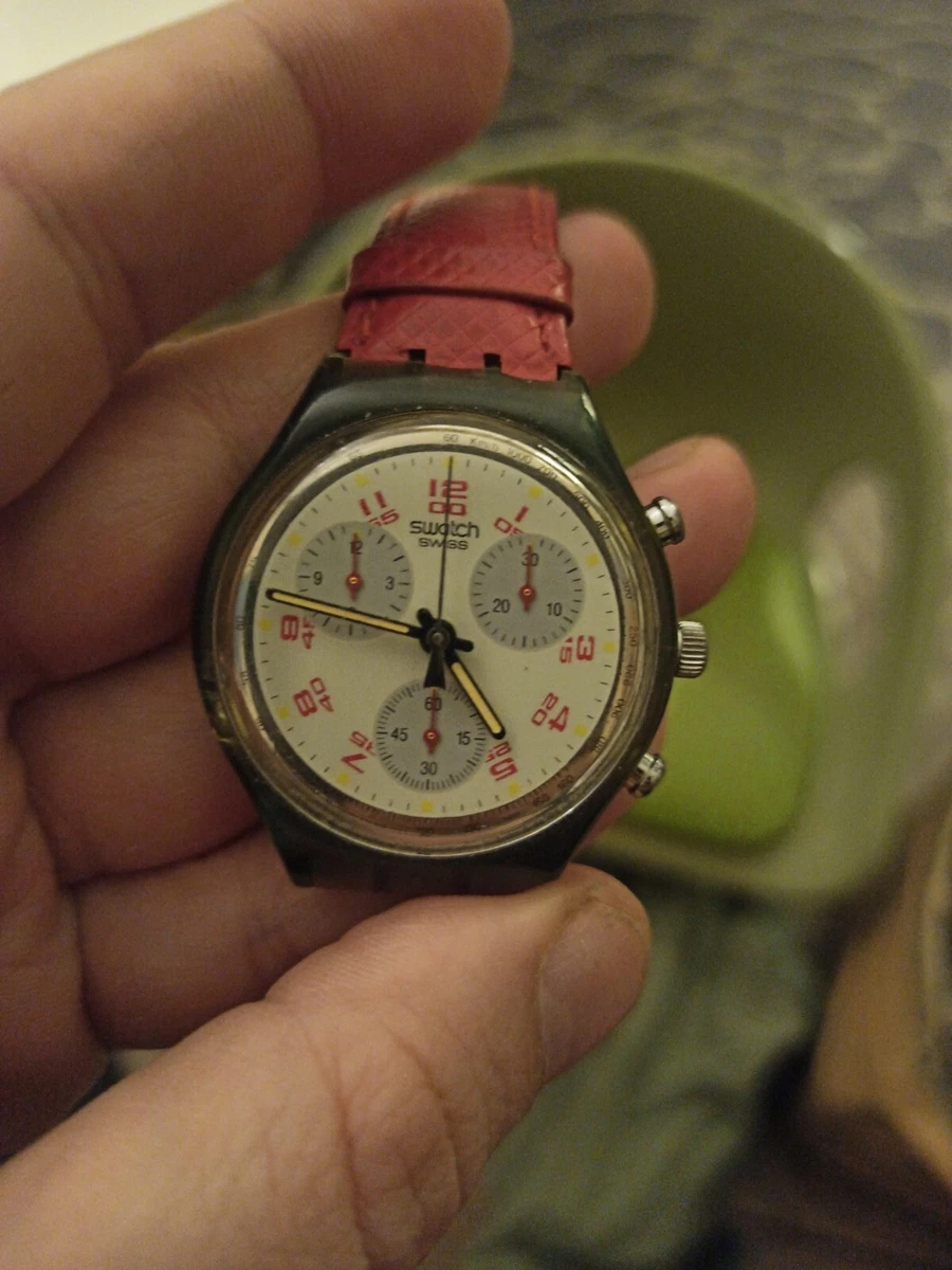 Montre Swatch Chronographe Non Teste Pour Pi ces Reparation