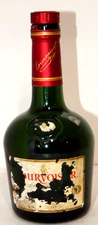 Vintage Courvoisier VS Cognac Bottle EMPTY
