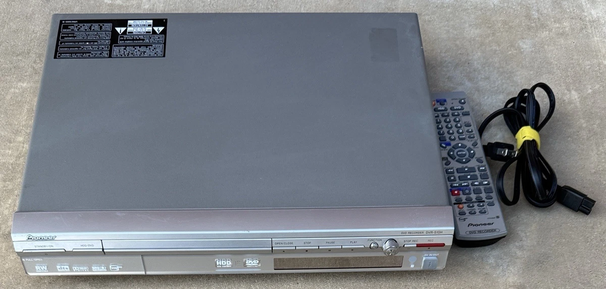 Pioneer DVD + R DVD & Blu-ray Players with DVR/Hard Drive Recorder
